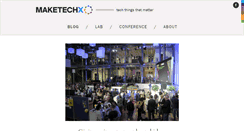 Desktop Screenshot of maketechx.com